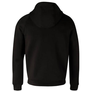 Sport Elegant Slim Fit Black Sweatshirt With Logo On Left Chest - PIERO Luxury Design